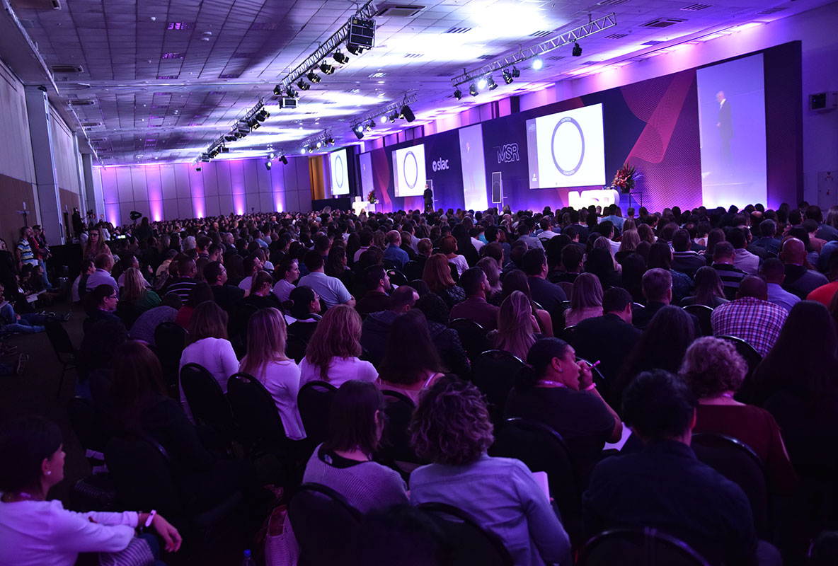 Bastidores e eventos da SLAC