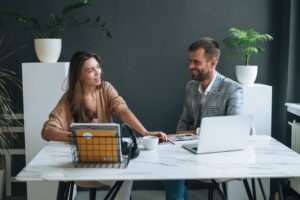 empresa familiar trabalhando